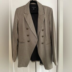 Rachel Zoe Black and Brown Blazer